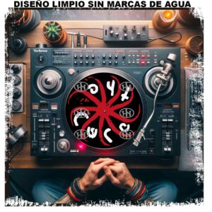 The Cure-7 Slipmats personalizado para Djing: imagen 3
