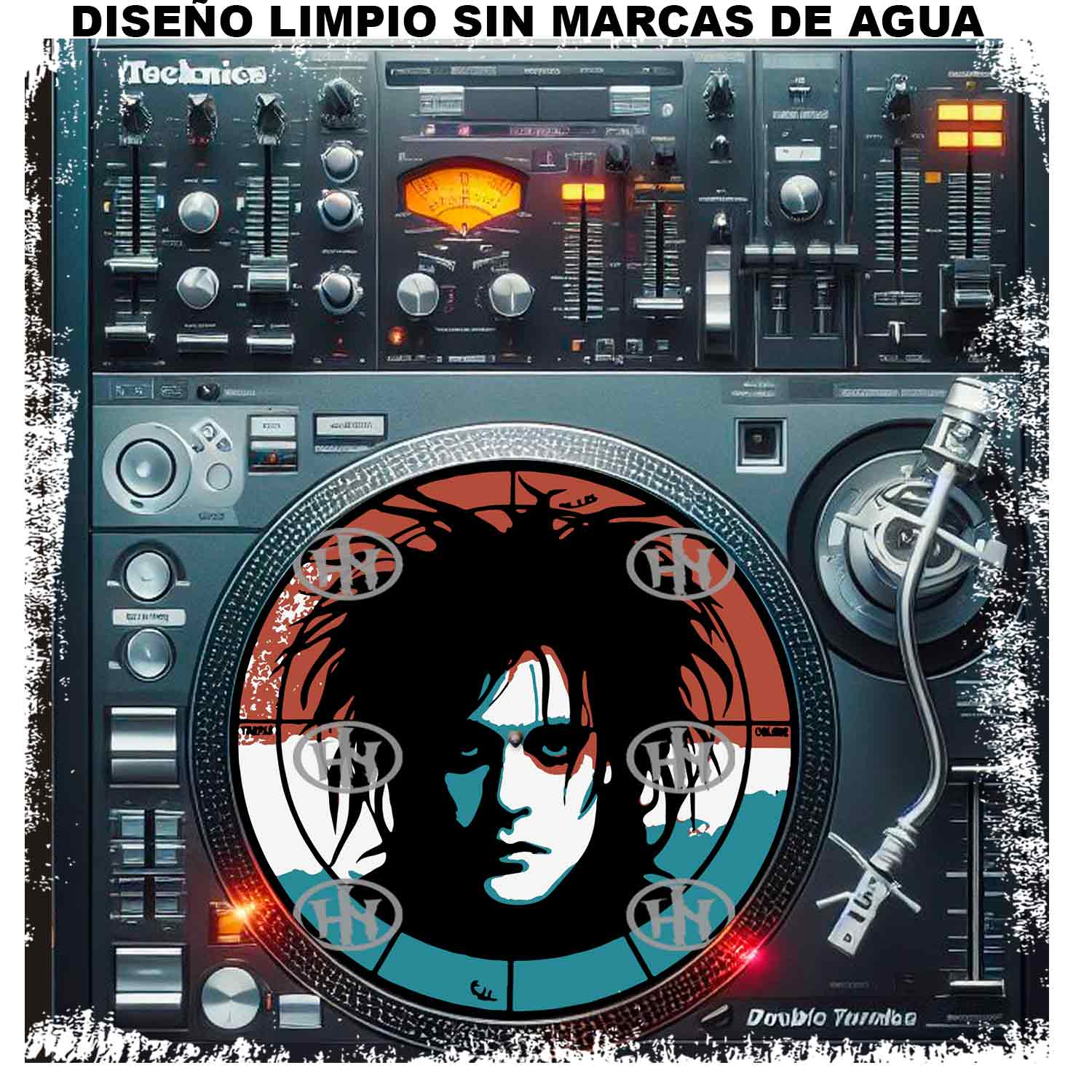 The Cure Slipmats personalizado para Djing: imagen 2