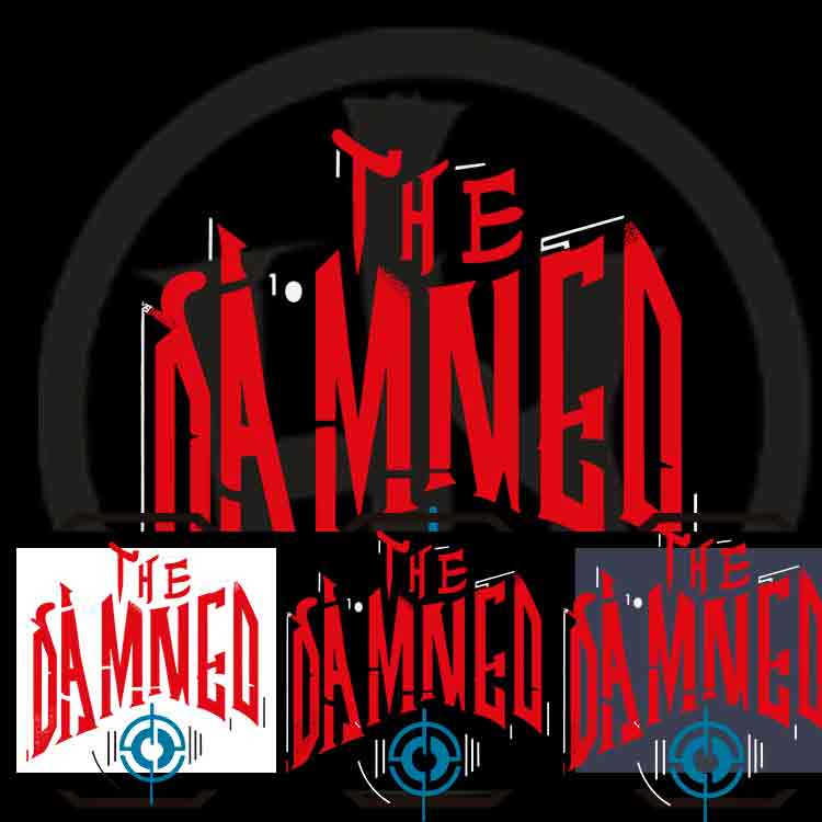 The Damned Camiseta V-Neck