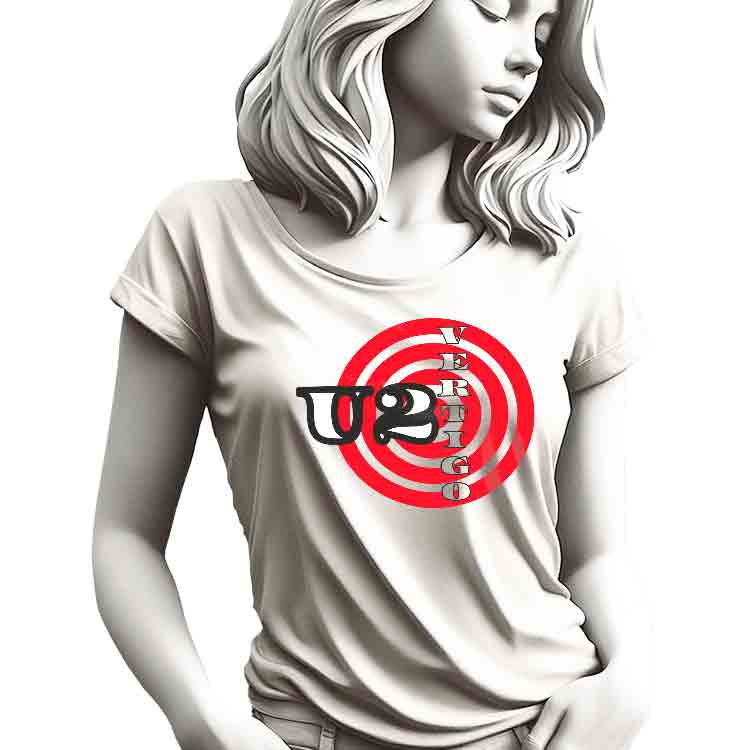 U2 Camiseta O-Neck