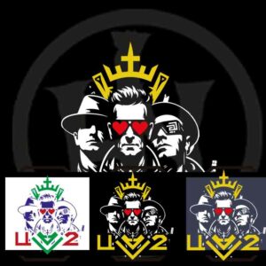 U2  Camiseta V-Neck: imagen 10