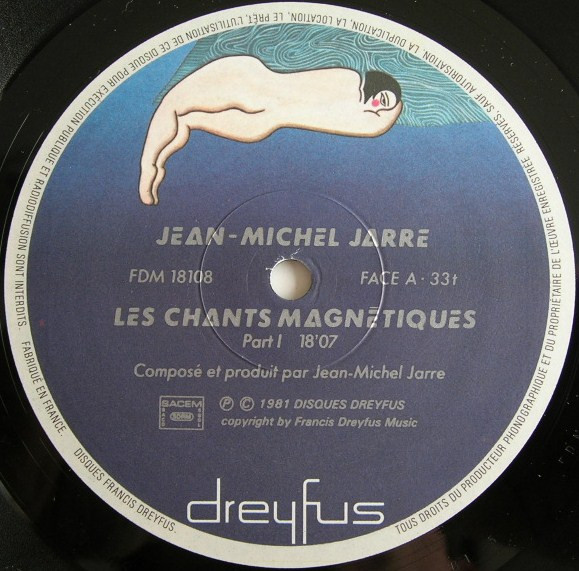 Jarre, Les Chants Magnétiques - LP