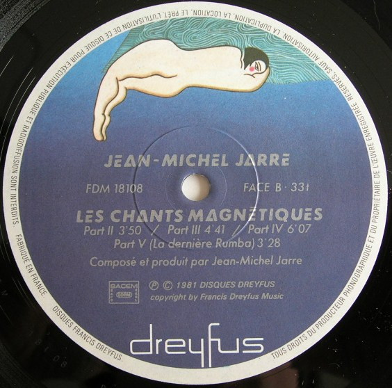Jarre, Les Chants Magnétiques - LP