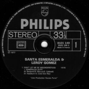 Santa Esmeralda, Leroy Gomez, Don't Let Me Be Misunderstood - LP: imagen 3