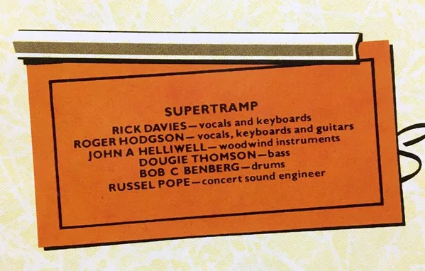 Supertramp, Breakfast In America - LP
