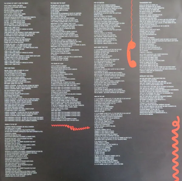 Chris De Burgh, Man On The Line - LP