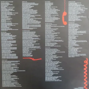 Chris De Burgh, Man On The Line - LP: imagen 8