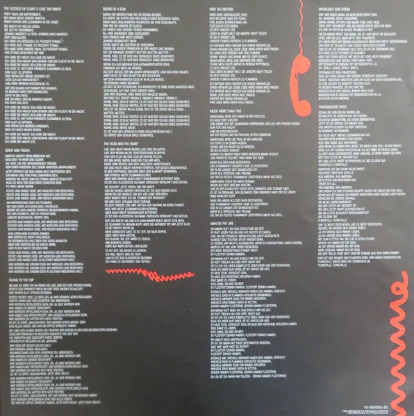 Chris De Burgh, Man On The Line - LP
