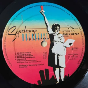 Supertramp, Breakfast In America - LP: imagen 3