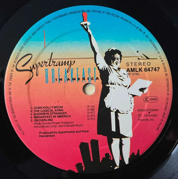 Supertramp, Breakfast In America - LP