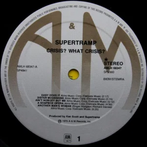 Supertramp, Crisis? What Crisis? - LP: imagen 3