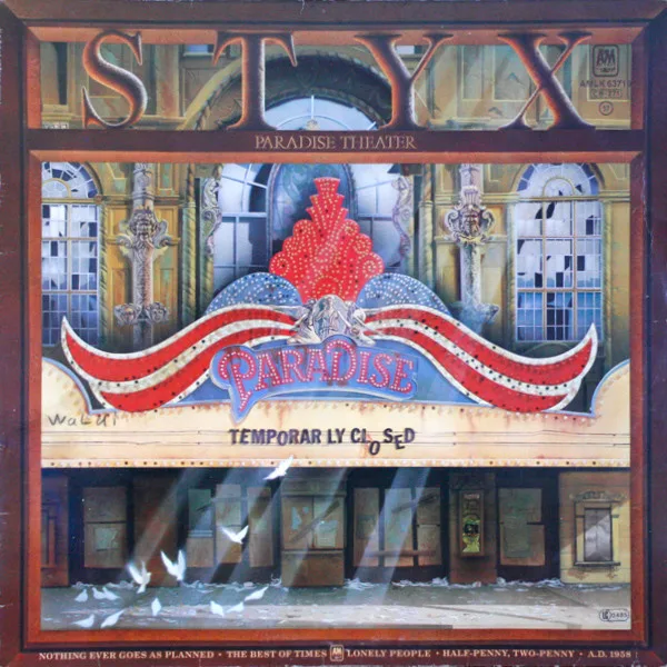 Styx, Paradise Theatre - LP