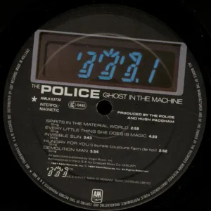 The Police, Ghost In The Machine - LP: imagen 3