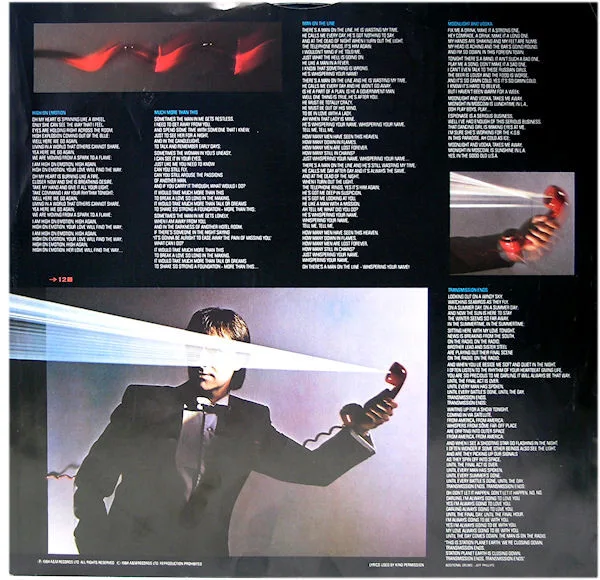 Chris De Burgh, Man On The Line - LP