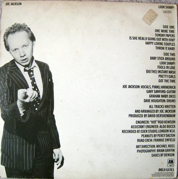 Joe Jackson, Look Shart - LP