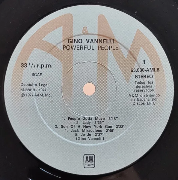 Gino Vannelli, Powerful People - LP