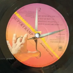 Supertramp, "...Famous Last Words..." - LP: imagen 4