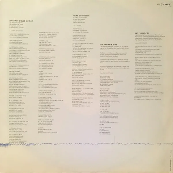 The Alan Parsons Project, Freudiana - LP