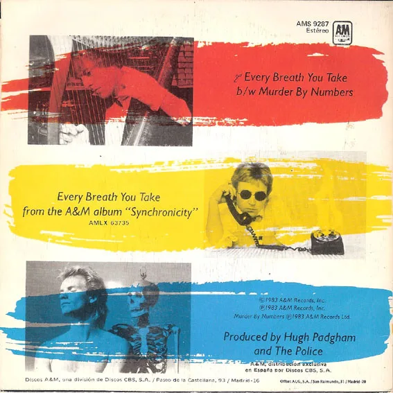 The Police, Every Breath You Take - Singles