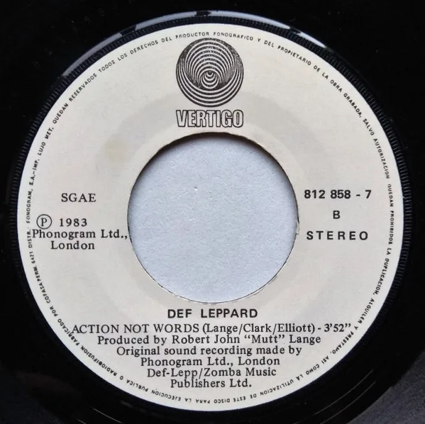 Def Leppard, Rock Of Ages = El Rock De Las Edades - Singles