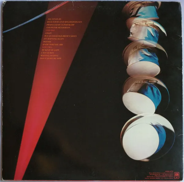 Supertramp, "...Famous Last Words..." - LP