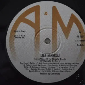 Liza Minnelli, En Directo Desde El Olympia De Paris - LP: imagen 4