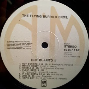 Flying Burrito Bros, Hot Burrito 2 - LP: imagen 2