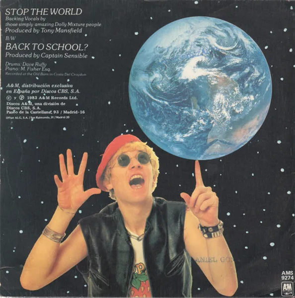 Captain Sensible, Stop The World - Singles