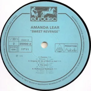 Amanda Lear, Sweet Revenge Incl. Poster - LP: imagen 4
