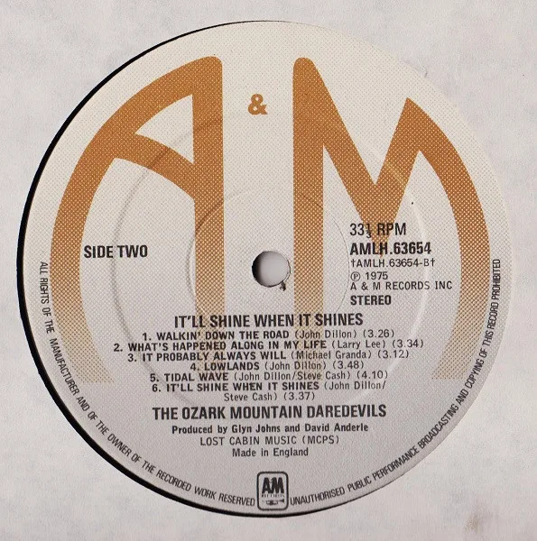 Ozark Mountain Daredevils, It' Ll Shine When It Shines - LP