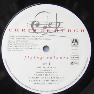 Chris De Burgh, Flying Colours - LP: imagen 3