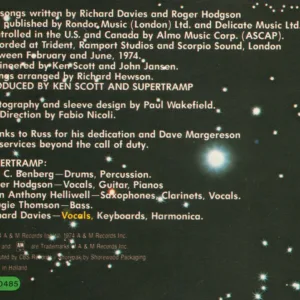 Supertramp, Crime Of The Century - LP: imagen 7