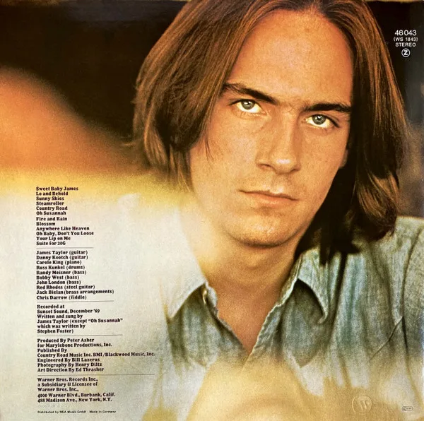 James Taylor, Sweet Baby James - LP
