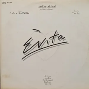 Andrew Lloyd Webber And Tim Rice, Evita - LP