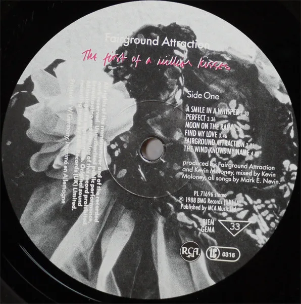 Fairground Attraction, The First Of A Million Kisses - LP