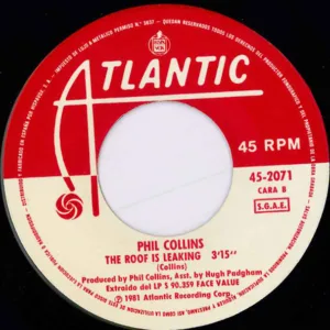 Phil Collins, In The Air Tonight - Singles: imagen 4