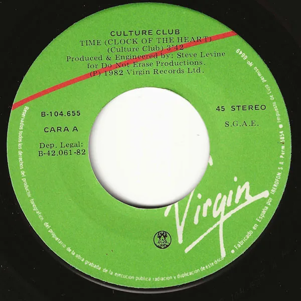 Culture Club, Time - Singles