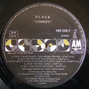 Black, Comedy - LP Album Stereo: imagen 4
