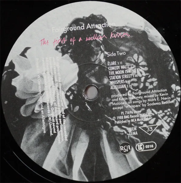 Fairground Attraction, The First Of A Million Kisses - LP