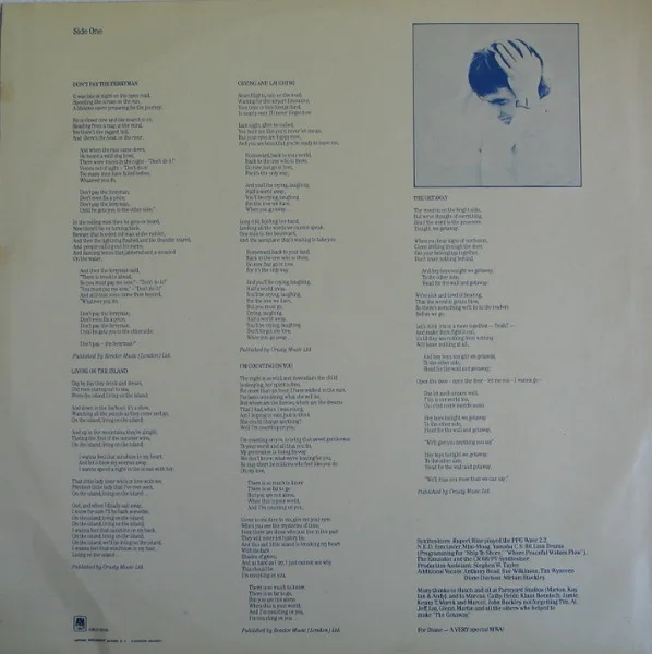 Chris De Burgh, The Getaway - LP
