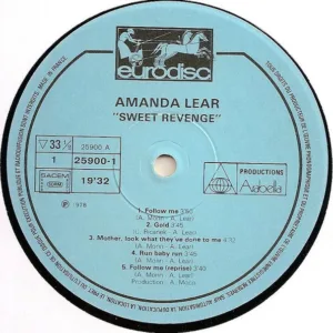 Amanda Lear, Sweet Revenge Incl. Poster - LP: imagen 3