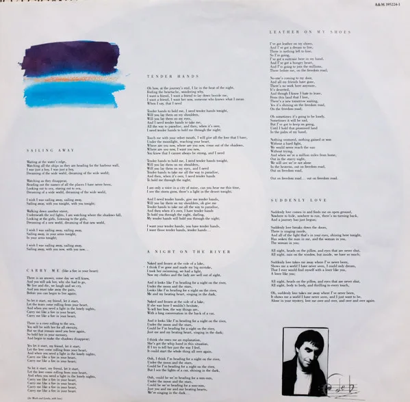 Chris De Burgh, Flying Colours - LP
