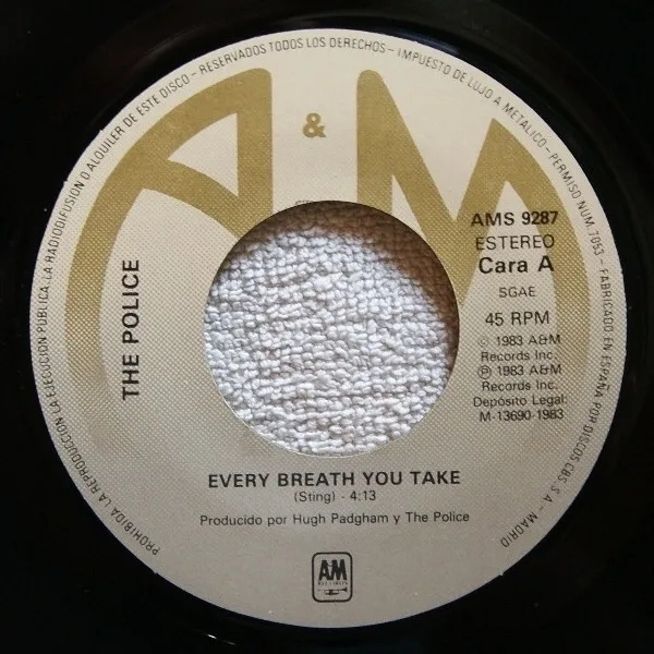 The Police, Every Breath You Take - Singles