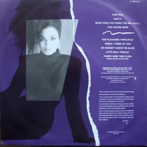 Janet Jackson, Control - LP: imagen 6
