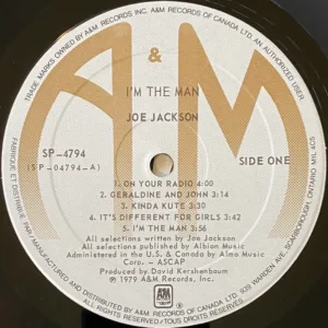 Joe Jackson, I'M The Man - LP: imagen 3