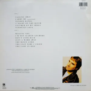 Chris De Burgh, Flying Colours - LP: imagen 2