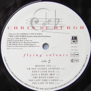 Chris De Burgh, Flying Colours - LP: imagen 4