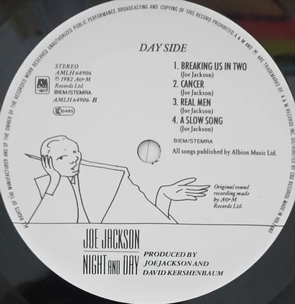 Joe Jackson, Night And Dat - LP