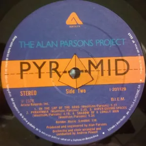 The Alan Parsons Project, Pyramid - LP: imagen 5