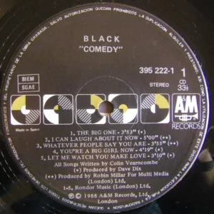 Black, Comedy - LP Album Stereo: imagen 3